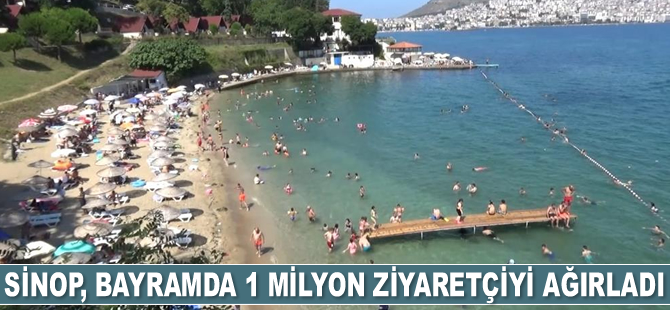 Sinop, 1 milyon ziyaretçiyi ağırladı