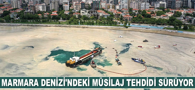 Marmara Denizi’ndeki müsilaj tehdidi sürüyor