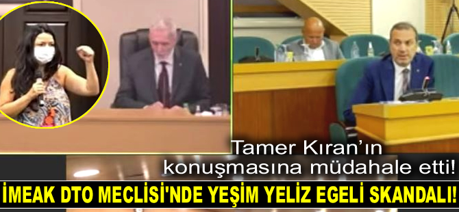 Tamer Kıran’dan Yeşim Yeliz Egeli’ye sert tepki: Konuşmama müdahale etmeyin