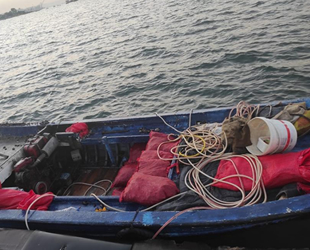 Kocaeli’de kaçak midye avcısı suçüstü yakalandı