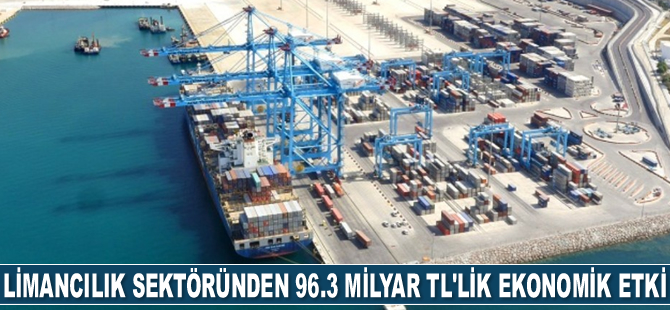 Limancılık sektörü, ekonomiye 96.3 milyar TL'lik katkı sağladı