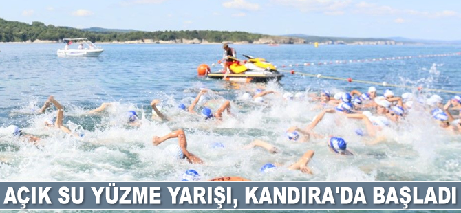 Açık Su Yüzme Yarışı, Kandıra’da başladı