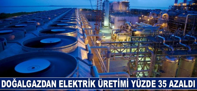 Almanya’nın doğalgazdan elektrik üretimi yüzde 35 azaldı