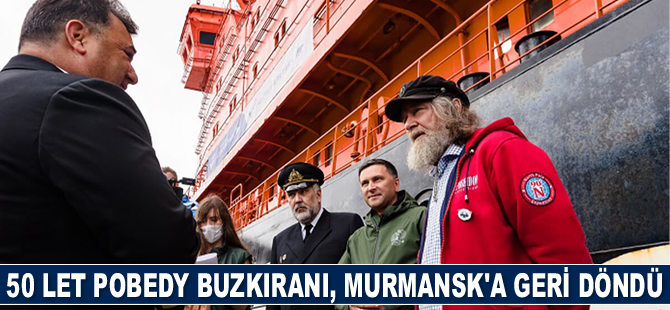 50 Let Pobedy buzkıranı, Fedor Konyukhov’un kutup gezisini destekledi