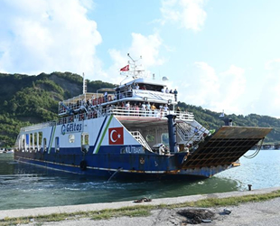 Sinop’ta 578 vatandaş ile 115 araç, feribot ile tahliye edildi