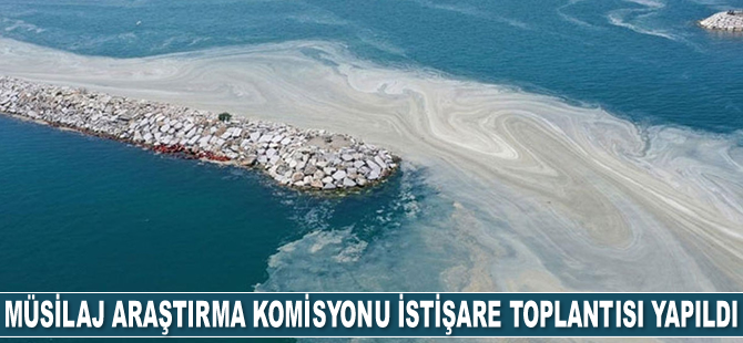 TBMM Müsilaj Sorununu Araştırma Komisyonu'nun İstişare Toplantısı yapıldı