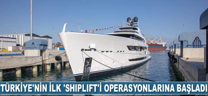 Türkiye'nin ilk shiplifti, Antalya Serbest Bölge'de operasyonlarına başladı
