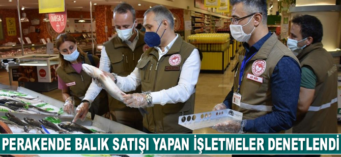 Manisa’da balık satış yerleri denetlendi