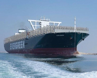 Ever Given gemisi, Süveyş Kanalı'ndan bu kez sorunsuz geçti