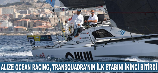 Alize Ocean Racing takımı, Transquadra’nın ilk etabını ikinci bitirdi