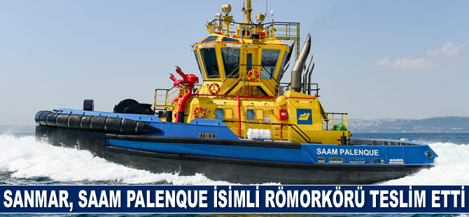 SANMAR, SAAM Palenque isimli römorkörü teslim etti