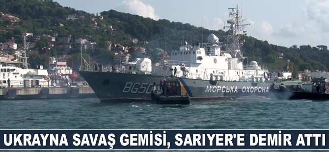 Grigoriy Kuropyatnikov isimli gemi, Sarıyer'e demir attı