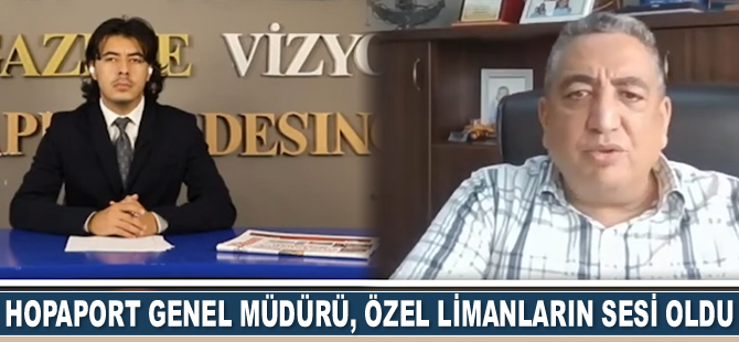 Meriç Burçin Özer, özel limanların sesi oldu