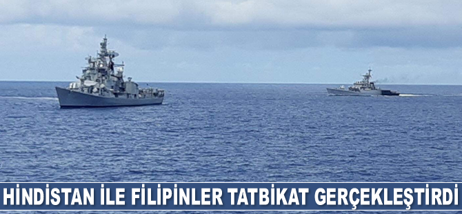 Hindistan ile Filipinler, Güney Çin Denizi'nde tatbikat gerçekleştirdi