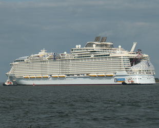 'Wonder of the Seas' yolcu gemisi, deneme seferine çıktı