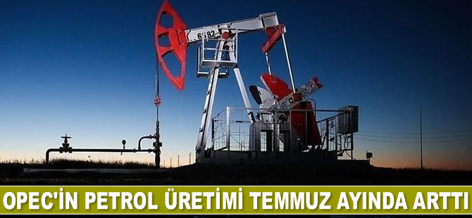 OPEC'in petrol üretimi Temmuz'da arttı