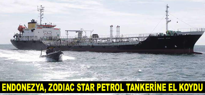 Endonezya, Zodiac Star isimli petrol tankerine el koydu