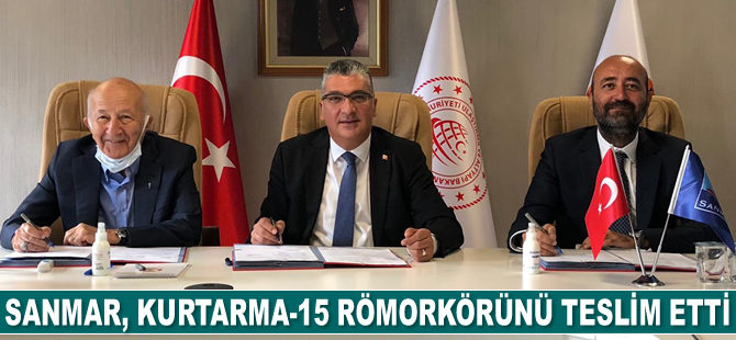 SANMAR Tersanesi, Kıyı Emniyeti’ne KURTARMA-15 römorkörünü teslim etti