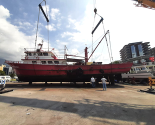 R/V İSTE 1 araştırma gemisi, bakıma alındı