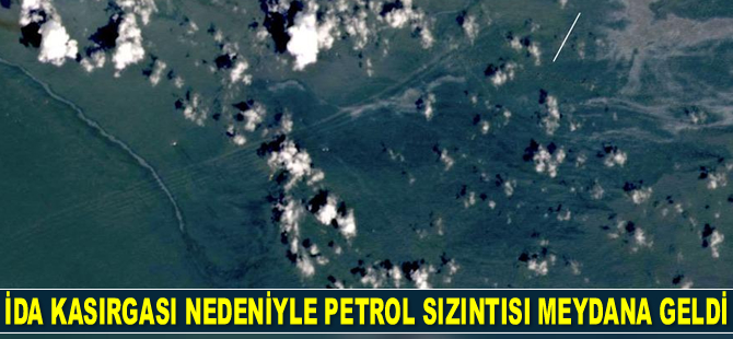 İda Kasırgası nedeniyle petrol sızıntısı meydana geldi