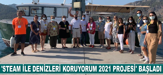 ‘STEAM ile Denizleri Koruyorum 2021 Projesi’ başladı