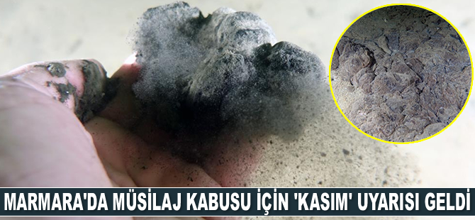 Marmara'da müsilaj kabusu için 'Kasım' uyarısı geldi