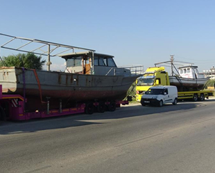 Deniz turizmi için Hatay’a 2 adet tekne hibe edildi