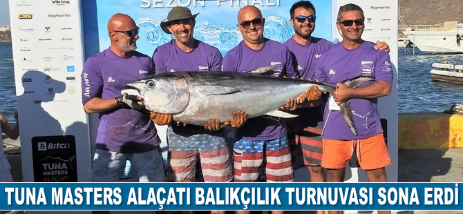 Tuna Masters Alaçatı Balıkçılık Turnuvası sona erdi