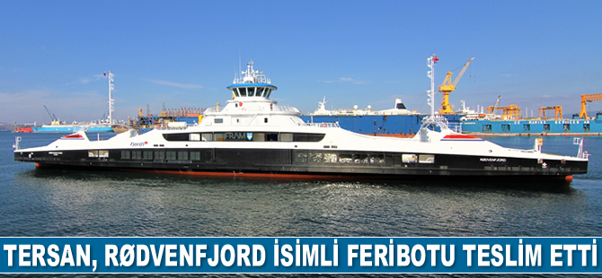 Tersan Tersanesi, Rødvenfjord’u Fjord1 ASA’ya teslim etti