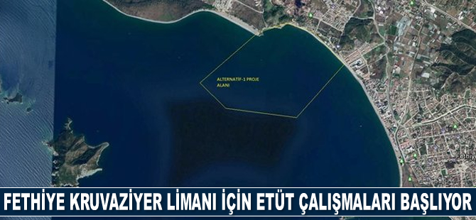 Fethiye Kruvaziyer Limanı için etüt çalışmaları başlıyor