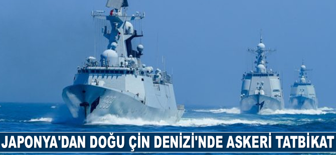 Japonya, Doğu Çin Denizi'nde askeri tatbikat başlattı