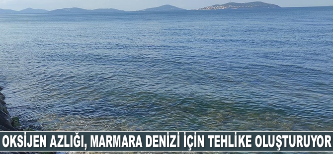 Oksijen azlığı, Marmara Denizi için tehlike oluşturuyor