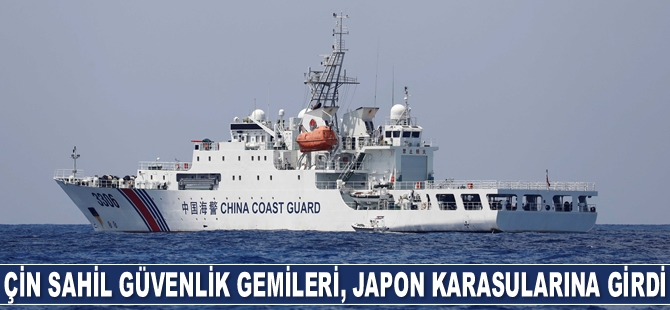 Çin Sahil Güvenlik gemileri, Japonya karasularına girdi