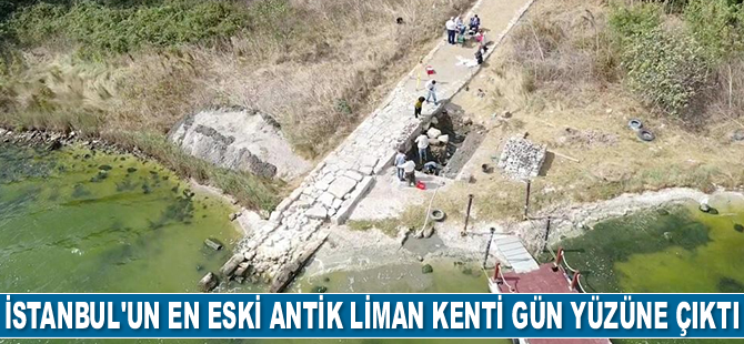İstanbul'un en eski antik liman kenti gün yüzüne çıktı