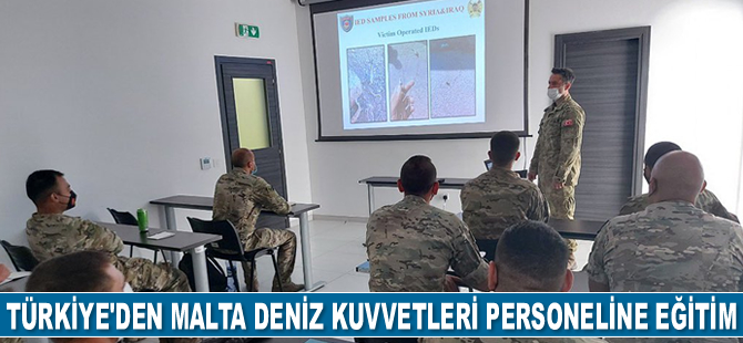 Türkiye, Malta Deniz Kuvvetleri personeline eğitim verdi