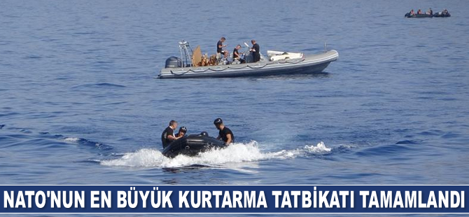 NATO’nun en büyük kurtarma tatbikatı Dynamic Monarch tamamlandı