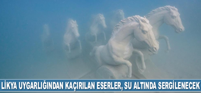 Likya uygarlığından kaçırılan eserler, Kaş’ta su altında sergilenecek