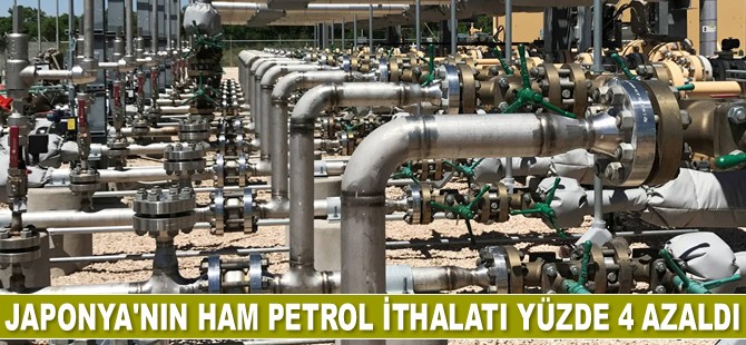 Japonya'nın ham petrol ithalatı yüzde 4 azaldı