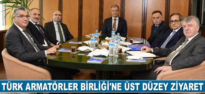 Ünal Baylan, Türk Armatörler Birliği’ni ziyaret etti