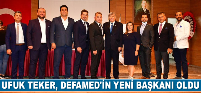 Ufuk Teker, DEFAMED’in yeni başkanı oldu