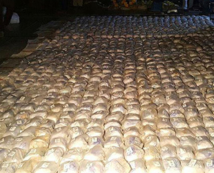Guatemala'da köpek balığına benzer tekneden 515 kilo uyuşturucu çıktı