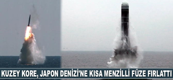 Kuzey Kore, Japon Denizi'ne kısa menzilli füze fırlattı