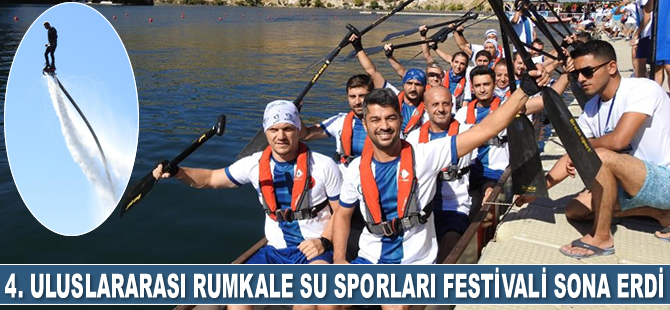 4. Uluslararası Rumkale Su Sporları Festivali sona erdi