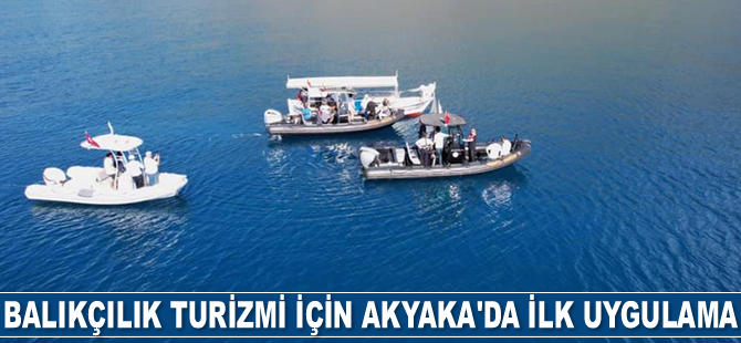 Geleneksel balıkçılık turizmi için Akyaka’da ilk uygulama gerçekleştirildi