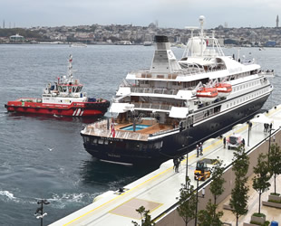 Galataport İstanbul, SeaDream II isimli ilk yolcu gemisini ağırladı