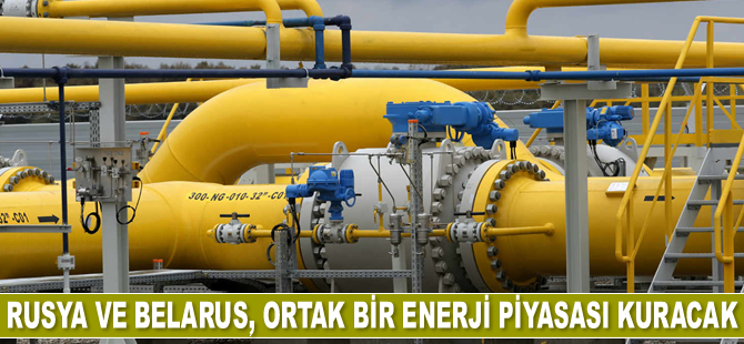 Rusya ve Belarus, ortak bir enerji piyasası kuracak