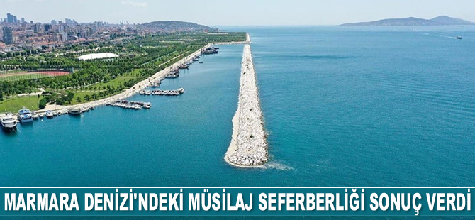 Murat Kurum: Deniz yüzeyinde artık müsilaja rastlamıyoruz