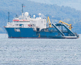 Türk kıta sahanlığa izinsiz giren Nautical Geo gemisi, bölgeden uzaklaştırıldı