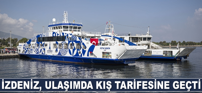 İZDENİZ’de kış dönemi başladı