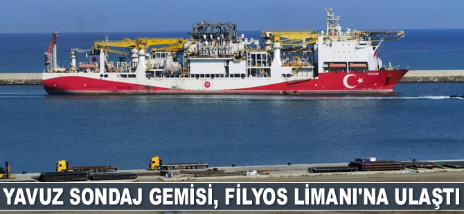 Yavuz Sondaj Gemisi, Filyos Limanı’na ulaştı